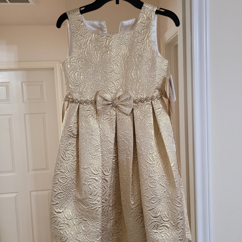 Golden American Princess dress size 8